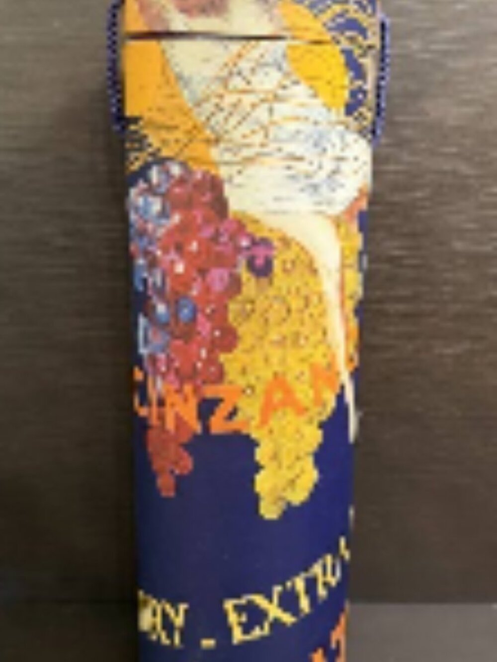 Vintage 2003 Tri-Coastal Design Cinzano Wine Gift Tube Box Art Deco Advertising